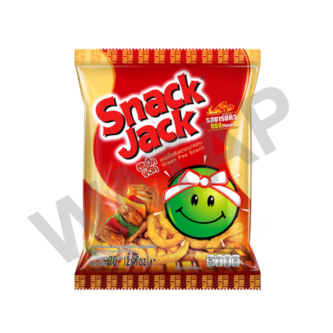 Snack Jack BarbeQue Flavour24X62 g. - Watapthailand